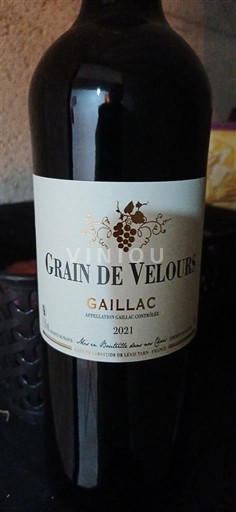 Sudoeste Gaillac Grain de Velours 2021