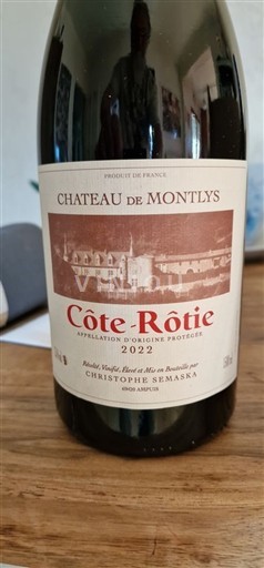 Vallée du Rhône Côte-rôtie Château Montlys 2022