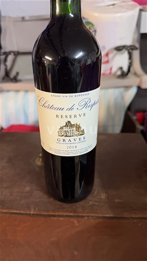 Bordeaux Graves Château Respide Réserve 2014