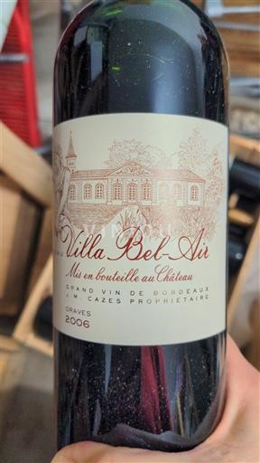 Bordeaux Graves Villa Bel-Air 2006