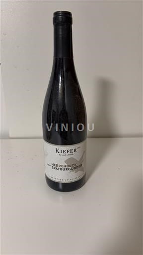 Baden Kiefer Herrenbuck Spätburgunder 2017