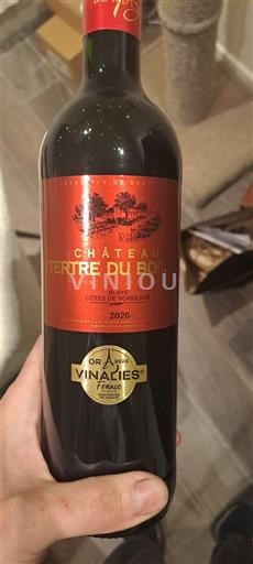 Bordeaux Côtes-de-Bordeaux Château Tertre du Boilon 2020 2020
