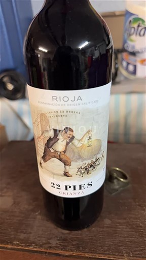 La Rioja rioja 22 Pies Crianza Icke årgångsbetecknad