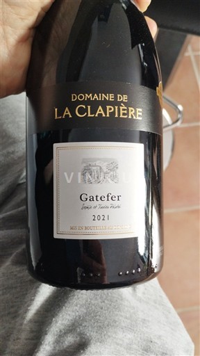 Languedoc và Roussillon Vùng đất Oc Domaine La Clapière Gatefer 2021
