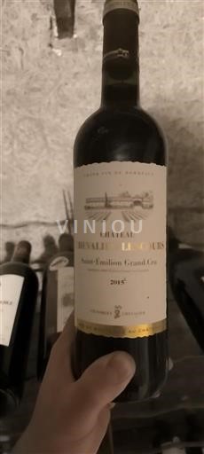 Bordeaux Saint-Émilion Grand Cru Château Chevalier Lescours 2015