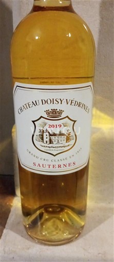 Bordeaux Sauternes Grand Cru Château Doisy-Védrines 2019
