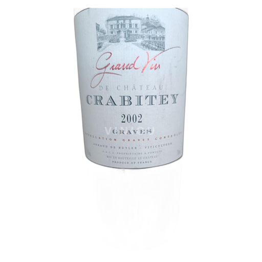 Bordeaux Graves Château Crabitey Grand Vin 2002