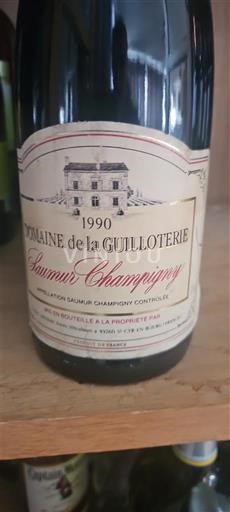 Loire Valley Saumur-Champigny Domaine La Guilloterie 1990