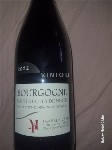Burgundy Hautes Côtes de Nuits Famille Picard 2022