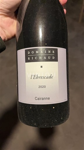 Vallée du Rhône Cairanne Domaine Richaud l'Ebrescade 2020