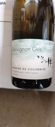 Wines Blanc sec Sauvignon Gris Domaine Colombier 2024 France Loire Valley IGP
