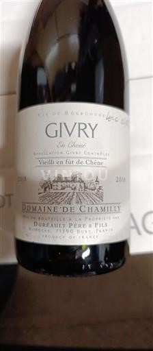 Burgundija Givry Domaine Chamilly En Choué 2018