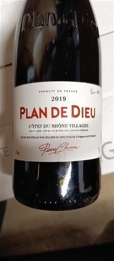 Rhône-dalen Côtes-du-Rhône-Villages Pierre Chanau Plan de Dieu 2019