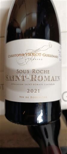 Burgund Saint-Romain Domaine Christophe Violot-Guillemard Sous Roche 2021