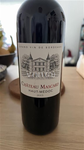 Bordeaux Haut-Médoc Château Mascard 2015