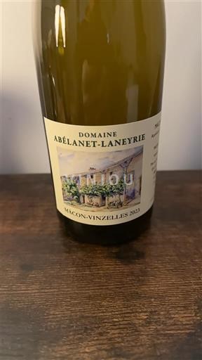 Burgundi Mâcon ja Mâcon-kylät Domaine Abélanet-Laneyrie Vinzelles 2023