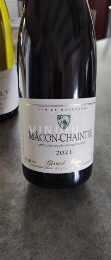 Burgundi Mâcon ja Mâcon-kylät Gérard Brisson 2021