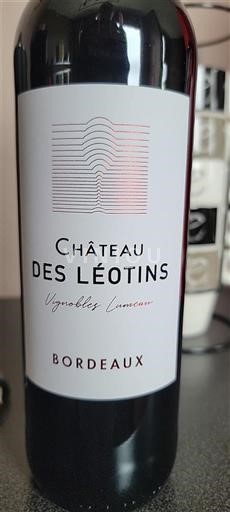 Burdeos Bordeaux Château S Léotins 2020