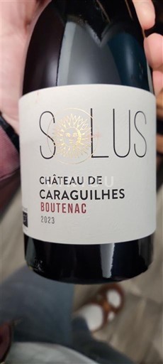 Languedoc Corbières-boutenac Château Caraguilhes Solus 2023