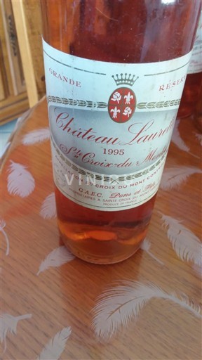 Bordeaux Sainte-Croix-Du-Mont Château Lauretan Grande Réserve 1995