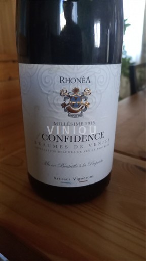 Rhône Valley Beaumes de Venise Rhônéa Confidence 2015