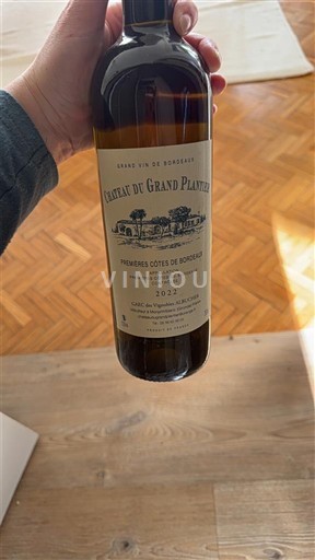Bordeaux Premières-côtes-de-bordeaux Château Grand Plantier 2022