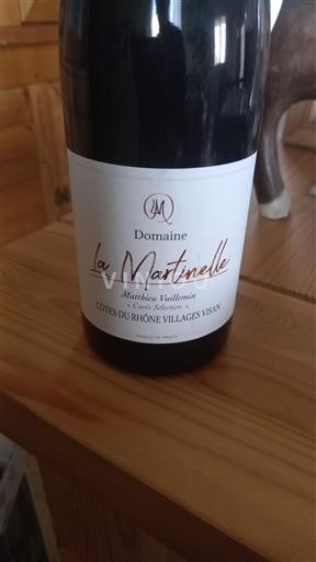 Rhônevallei Côtes-du-rhône-villages Domaine La Martinelle Sélection 2018