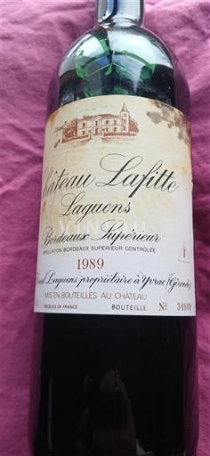 Bordeaux Bordeaux Supérieur Château Lafitte Laguens 1989
