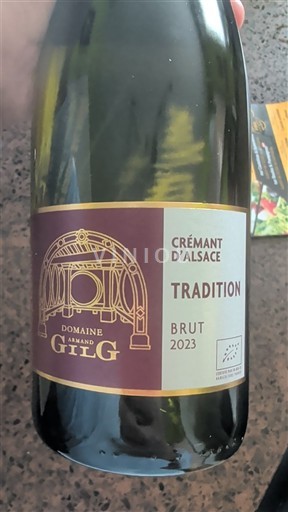 Alsace Alsace-kuohuviini Domaine Amand Gilg Tradition 2023