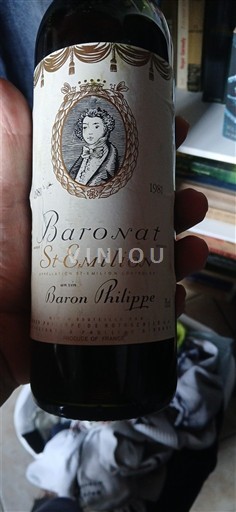 Bordeaux Saint-Émilion Baronat 1981