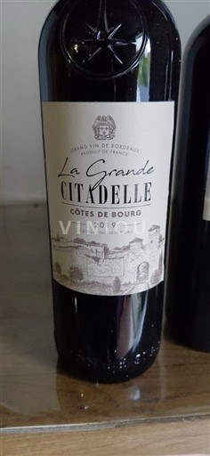 Burdeos Côtes-de-bourg La Grande Citadelle 2019