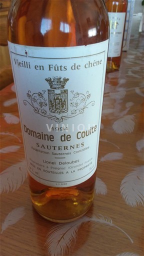 Burdeos Sauternes Domaine Couite 1994