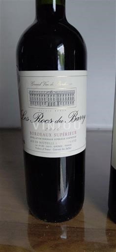 Bordeaux Bordeaux Supérieur Les Rocs de Barry Niet-geïntegreerd