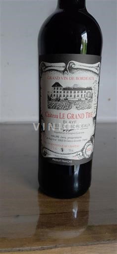 Burdeos Blaye-Côtes de Burdeos Château Le Grand Trié 2023