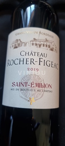 Burdeos Saint-Émilion Château Rocher-Figeac 2019