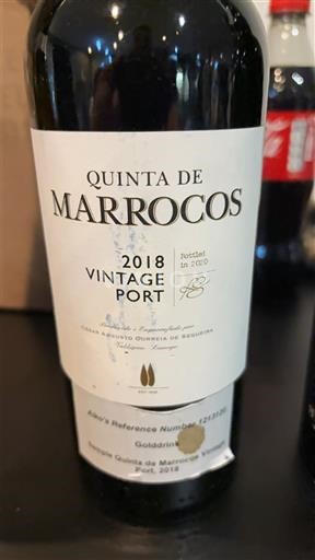 Portugal Port Quinta de Marrocos Vintage Port 2018