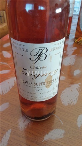 Bordeaux Graves Supérieures Château Teigney 2007