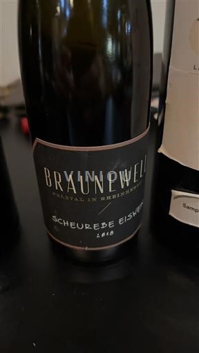 Renania. Rheinhessen Braunewell Scheurebe Eiswein 2018