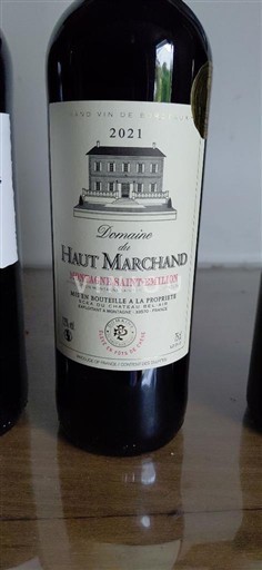 Bordeaux Montagne-saint-émilion Domaine Haut Marchand 2021