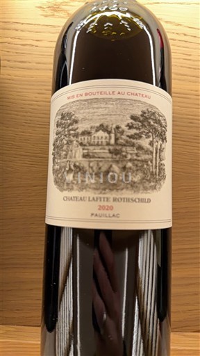 Bordeaux Pauillac Grand Cru Château Lafite Rothschild 2020