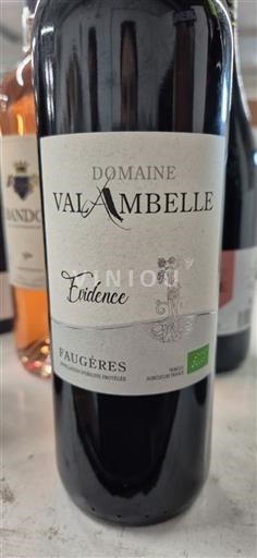 Languedoc Faugères Domaine Valambelle Evidence Không niên vụ