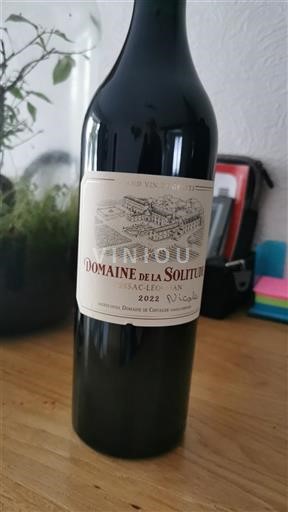 Bordeaux Pessac-Léognan Domaine La Solitude 2022