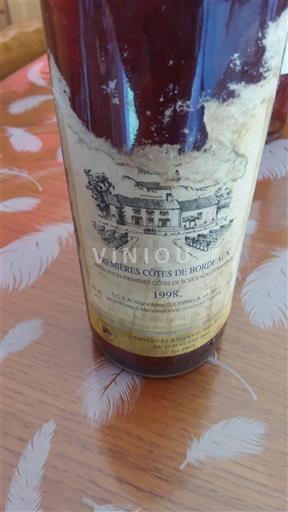 Bordeaux Premières-côtes-de-bordeaux Montprimblanc 1998