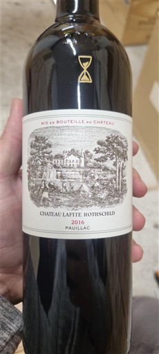 Bordeaux Pauillac Grand Cru Château Lafite Rothschild 2016