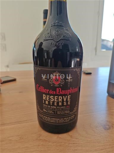 Vale do Ródano Côtes-do-ródano-villages Cellier des Dauphins Réserve Intense 2021