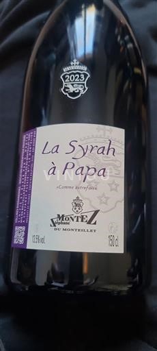 Alpit ja Rhônen maat Rhodanien rinteet Montez du Monteillet La Syrah à Papa 2023