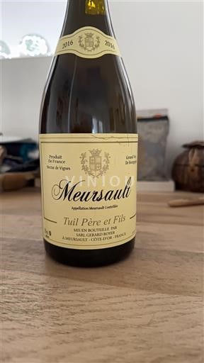Borgogna Meursault Tuill Père et Fils 2016