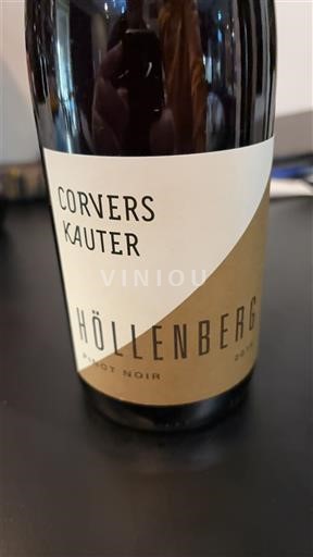 Rheingau Não especificado Corvers Kauter Höllenberg Pinot Noir 2016