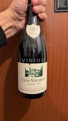 Borgonha Clos-de-Vougeot Grand Cru Domaine Jacques Prieur 2012