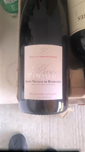 Valle del Loira Saint-Nicolas-De-Bourgueil Estelle et Rodolphe Cognard La Vinée 2022